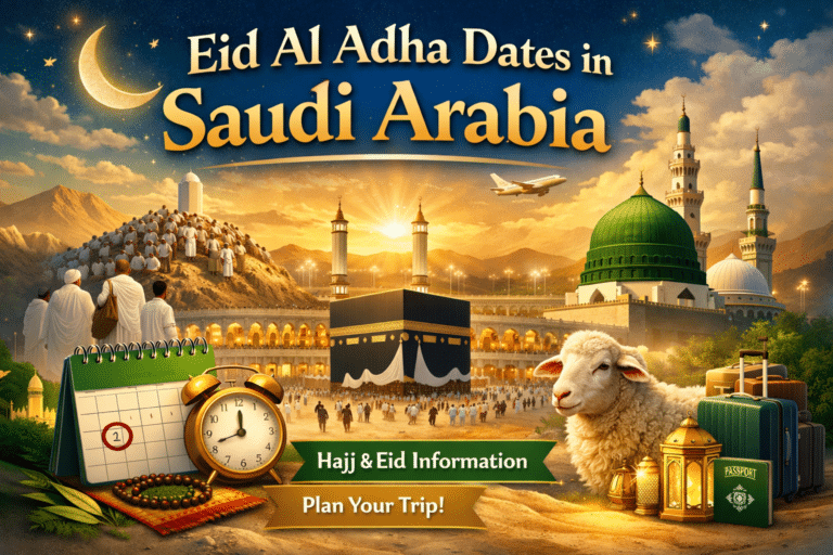 Eid Al Adha 2026 Dates in Saudi Arabia