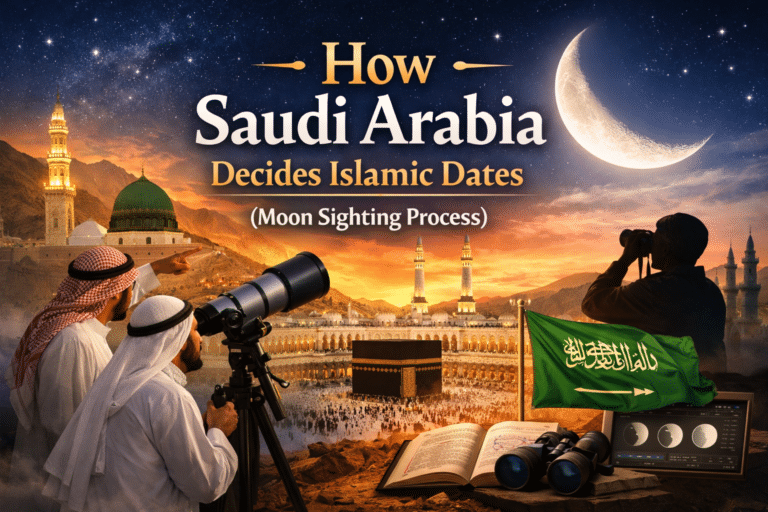 How Saudi Arabia Decides Islamic Dates: The Moon-Sighting Process